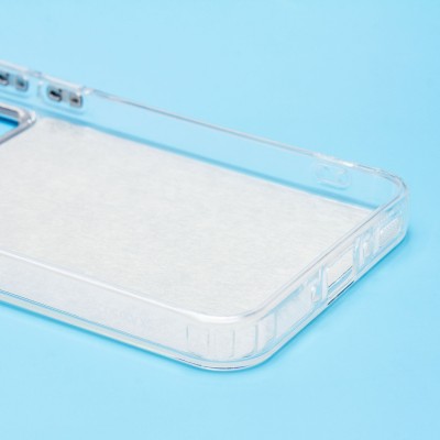 Чехол-накладка для Samsung Galaxy A35 (собака) (прозрачный) - PC092