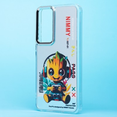 Чехол-накладка для Samsung Galaxy A55 (груд) (прозрачный) - PC092