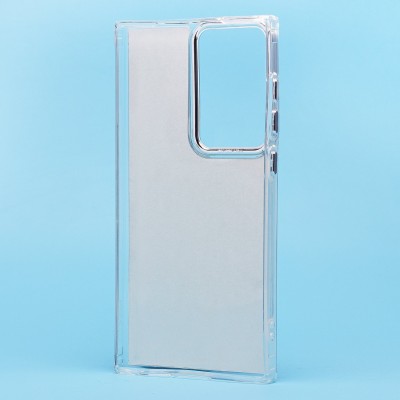 Чехол-накладка для Samsung Galaxy S23 Ultra (кот) (прозрачный) - PC092 Чехол-накладка для Samsung Galaxy S23 Ultra (кот) (прозрачный) - PC092