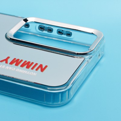 Чехол-накладка для Samsung Galaxy S23FE (груд) (прозрачный) - PC092