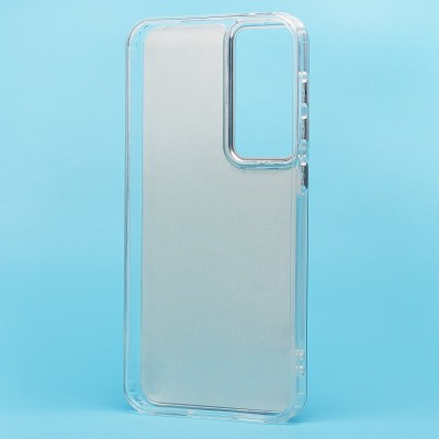 Чехол-накладка для Samsung Galaxy S23FE (енот) (прозрачный) - PC092