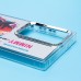 Чехол-накладка для Samsung Galaxy S24 Ultra (енот) (прозрачный) - PC092