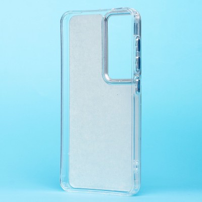 Чехол-накладка для Samsung Galaxy S24 (груд) (прозрачный) - PC092