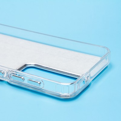 Чехол-накладка для Samsung Galaxy S24 (груд) (прозрачный) - PC092