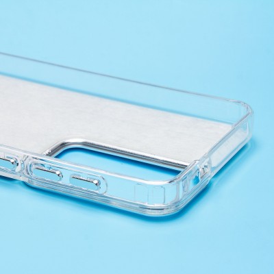 Чехол-накладка для Samsung Galaxy S24 (енот) (прозрачный) - PC092