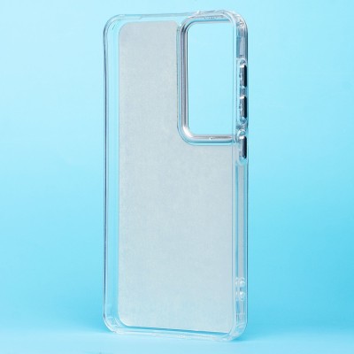 Чехол-накладка для Samsung Galaxy S24 (мишка) (прозрачный) - PC092