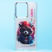 Чехол-накладка для Xiaomi Redmi 13C 5G (енот) (прозрачный) - PC092