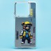 Чехол-накладка для Xiaomi Redmi Note 13 Pro 5G (мишка) (прозрачный) - PC092