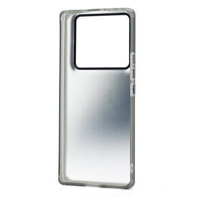 Чехол-накладка для Infinix Note 40 Pro (утка) (прозрачный/черный) - PC094