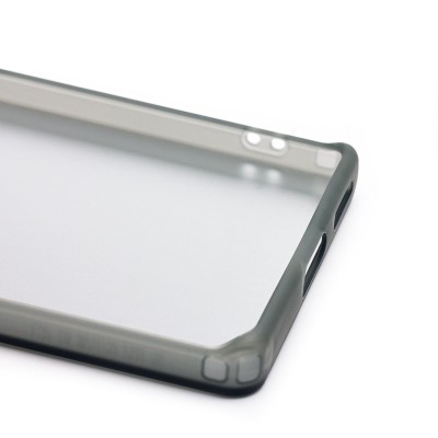 Чехол-накладка для Infinix Note 40 Pro (утка) (прозрачный/черный) - PC094