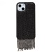 Чехол-накладка для Apple iPhone 13 кристальный водопад (титановый черный) - PC095 POSH SHINE