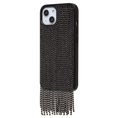 Чехол-накладка для Apple iPhone 13 кристальный водопад (титановый черный) - PC095 POSH SHINE
