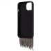 Чехол-накладка для Apple iPhone 13 кристальный водопад (титановый черный) - PC095 POSH SHINE