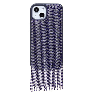 Чехол-накладка для Apple iPhone 13 кристальный водопад (титановый синий) - PC095 POSH SHINE