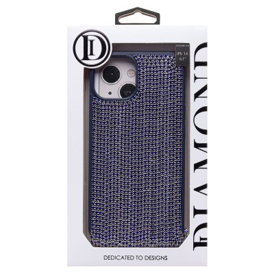 Чехол-накладка для Apple iPhone 13 кристальный водопад (титановый синий) - PC095 POSH SHINE Чехол-накладка для Apple iPhone 13 кристальный водопад (титановый синий) - PC095 POSH SHINE