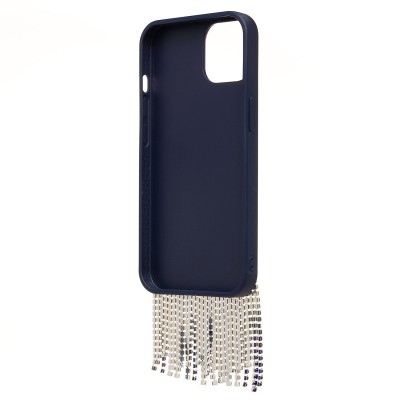 Чехол-накладка для Apple iPhone 13 кристальный водопад (титановый синий) - PC095 POSH SHINE Чехол-накладка для Apple iPhone 13 кристальный водопад (титановый синий) - PC095 POSH SHINE