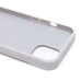Чехол-накладка для Apple iPhone 13 кристальный водопад (титановый белый) - PC095 POSH SHINE