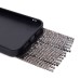 Чехол-накладка для Apple iPhone 15 Pro Max кристальный водопад (титановый черный) - PC095 POSH SHINE