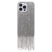 Чехол-накладка для Apple iPhone 15 Pro Max кристальный водопад (титановый белый) - PC095 POSH SHINE