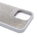 Чехол-накладка для Apple iPhone 15 Pro Max кристальный водопад (титановый белый) - PC095 POSH SHINE