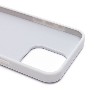 Чехол-накладка для Apple iPhone 15 Pro Max кристальный водопад (титановый белый) - PC095 POSH SHINE