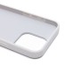 Чехол-накладка для Apple iPhone 15 Pro Max кристальный водопад (титановый белый) - PC095 POSH SHINE