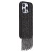 Чехол-накладка для Apple iPhone 15 Pro кристальный водопад (титановый черный) - PC095 POSH SHINE