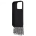 Чехол-накладка для Apple iPhone 15 Pro кристальный водопад (титановый черный) - PC095 POSH SHINE