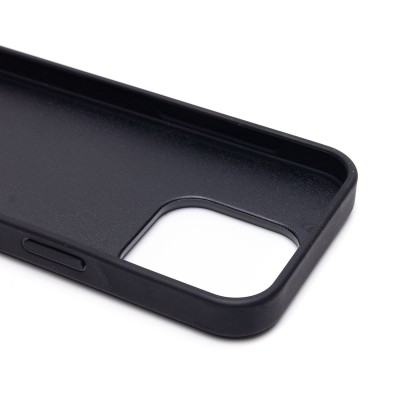 Чехол-накладка для Apple iPhone 15 Pro кристальный водопад (титановый черный) - PC095 POSH SHINE