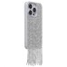 Чехол-накладка для Apple iPhone 15 Pro кристальный водопад (титановый белый) - PC095 POSH SHINE
