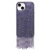 Чехол-накладка для Apple iPhone 15 кристальный водопад (титановый синий) - PC095 POSH SHINE