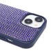 Чехол-накладка для Apple iPhone 15 кристальный водопад (титановый синий) - PC095 POSH SHINE