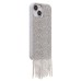 Чехол-накладка для Apple iPhone 15 кристальный водопад (титановый белый) - PC095 POSH SHINE