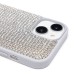 Чехол-накладка для Apple iPhone 15 кристальный водопад (титановый белый) - PC095 POSH SHINE