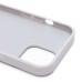 Чехол-накладка для Apple iPhone 15 кристальный водопад (титановый белый) - PC095 POSH SHINE