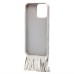 Чехол-накладка для Apple iPhone 16 Pro Max кристальный водопад (титановый белый) - PC095 POSH SHINE