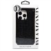 Чехол-накладка для Apple iPhone 16 Pro кристальный водопад (титановый черный) - PC095 POSH SHINE