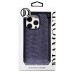 Чехол-накладка для Apple iPhone 16 Pro кристальный водопад (титановый синий) - PC095 POSH SHINE