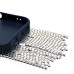 Чехол-накладка для Apple iPhone 16 Pro кристальный водопад (титановый синий) - PC095 POSH SHINE