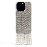 Чехол-накладка для Apple iPhone 16 Pro кристальный водопад (титановый белый) - PC095 POSH SHINE