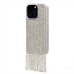 Чехол-накладка для Apple iPhone 16 Pro кристальный водопад (титановый белый) - PC095 POSH SHINE