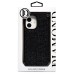 Чехол-накладка для Apple iPhone 16 кристальный водопад (титановый черный) - PC095 POSH SHINE