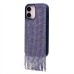 Чехол-накладка для Apple iPhone 16 кристальный водопад (титановый синий) - PC095 POSH SHINE