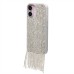 Чехол-накладка для Apple iPhone 16 кристальный водопад (титановый белый) - PC095 POSH SHINE