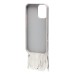 Чехол-накладка для Apple iPhone 16 кристальный водопад (титановый белый) - PC095 POSH SHINE