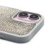 Чехол-накладка для Apple iPhone 16 кристальный водопад (титановый белый) - PC095 POSH SHINE