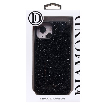 Чехол-накладка для Apple iPhone 14 капли дождя (титановый черный) - PC096 POSH SHINE