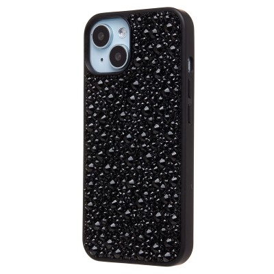 Чехол-накладка для Apple iPhone 14 капли дождя (титановый черный) - PC096 POSH SHINE