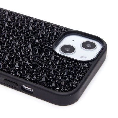 Чехол-накладка для Apple iPhone 14 капли дождя (титановый черный) - PC096 POSH SHINE