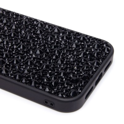 Чехол-накладка для Apple iPhone 14 капли дождя (титановый черный) - PC096 POSH SHINE
